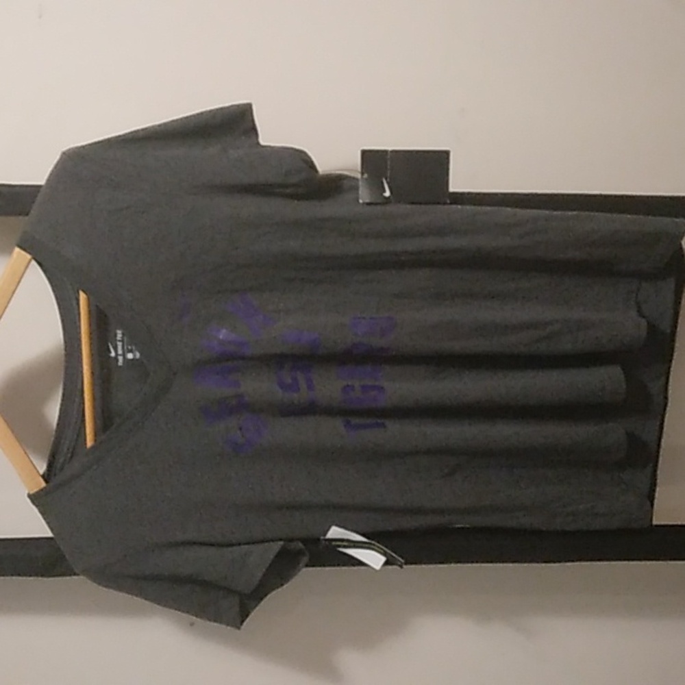 Women's Nike LSU Tigers GEAUX Football Shirt NWT